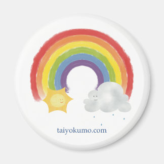 丸レインボーマグネット マグネット