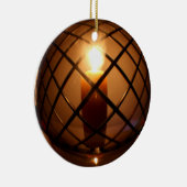 丸ワイヤ及びキャンドルオーナメント セラミックオーナメント (右)