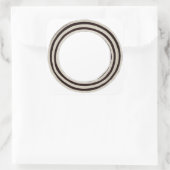 丸付きリングや輪シール スクエアシール (バッグ)