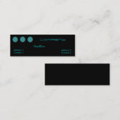 丸円名刺 スキニー名刺 (正面/裏面)