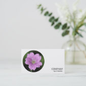 丸写真 – Geranium 名刺 (スタンド正面)