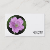 丸写真 – Geranium 名刺 (正面)