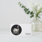 丸写真 – Swan 02 名刺 (スタンド正面)