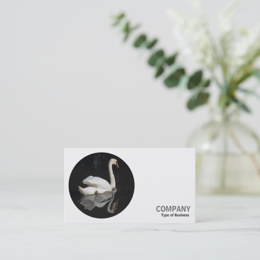 丸写真 – Swan 02 名刺 (スタンド正面)