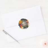 丸動揺してシール ラウンドシール (封筒)