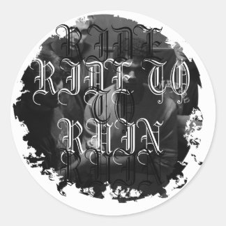 丸動揺してシール ラウンドシール