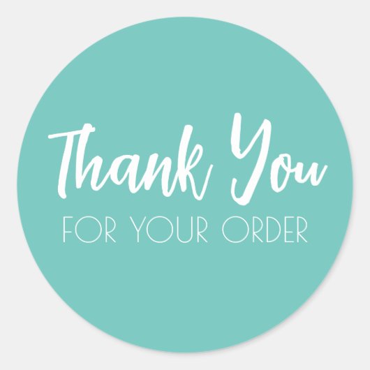 丸印シールありがとう ラウンドシール (正面)