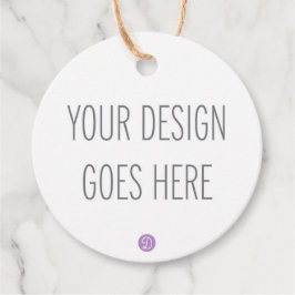 丸型のギフトタグ・恩恵タグの印刷(2”) フェイバータグ