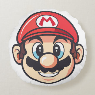 丸型の枕 ラウンドクッション