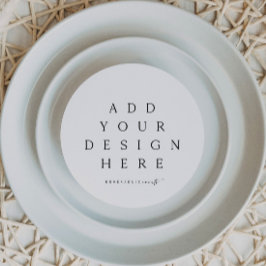 丸型または角型カード印刷 招待状