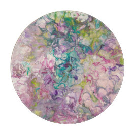 丸型ガラス切削板 カッティングボード