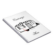 丸型キャラバントレーラーThunder_Cove ノートブック (右側)