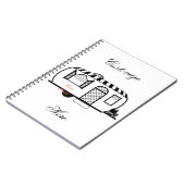 丸型キャラバントレーラーThunder_Cove ノートブック (左側)