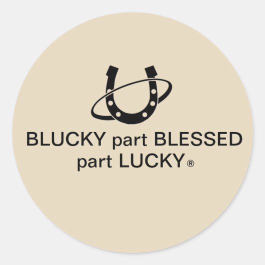 丸型シール、光沢、大3インチ（1枚あたり6インチ） ラウンドシール (正面)