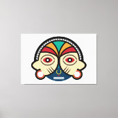 丸型ペンデマスク キャンバスプリント (正面)