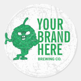 丸型ボトルビパーソナライズされたールラベル ラウンドシール