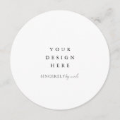 丸型メニュー印刷 メニュー (正面)