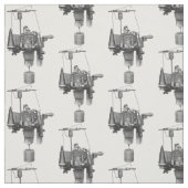 丸型編み物機全身模様 ファブリック (見本)