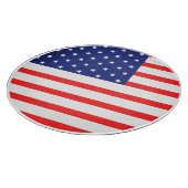 丸型 カッティングボード アメリカ国旗 愛国 USA (角)