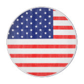 丸型 カッティングボード アメリカ国旗 愛国 USA (正面)