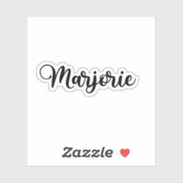 丸堀江名 – 手書き書道 シール