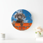 丸大壁時計用ペット画像 ラージ壁時計 (ホーム)