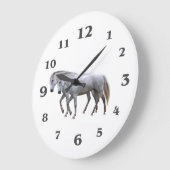 丸大壁時計用馬像 ラージ壁時計 (傾斜)