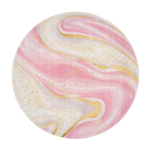 丸大理石切削ボード カッティングボード (正面)