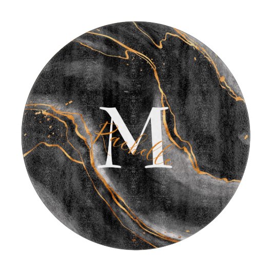 丸大理石切断板 カッティングボード (正面)