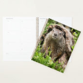 丸太の中のグランドホッグ プランナー手帳 (ディスプレー)