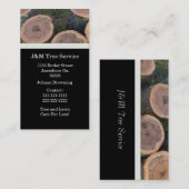 丸太の名刺 名刺 (正面/裏面)