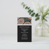 丸太の名刺 名刺 (スタンド正面)