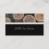 丸太の名刺 名刺 (裏面)