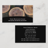 丸太の名刺 名刺 (正面/裏面)