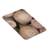 丸太の山 マグネット (右側)