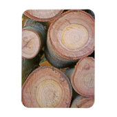 丸太の山 マグネット (縦)