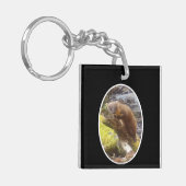 丸太の松 キーホルダー (正面左)