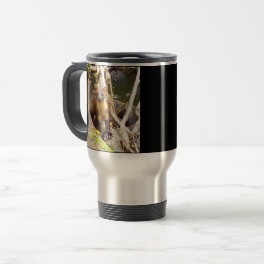 丸太の松 トラベルマグ (正面左)