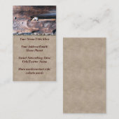 丸太の石 名刺 (正面/裏面)