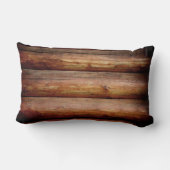 丸太キャビン枕 ランバークッション (裏面)