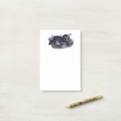 丸太動物のかわいいカモノハシイラストレーション ポストイット (デスク上)