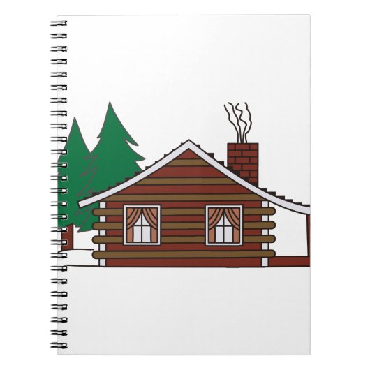 丸太小屋 ノートブック (正面)