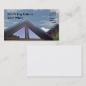 丸太小屋 名刺 (正面/裏面)