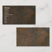 丸太、穀物 名刺 (正面/裏面)