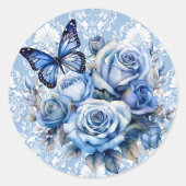 丸封筒シール ラウンドシール (正面)