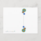 丸感謝してい葉書 ポストカード (裏面)