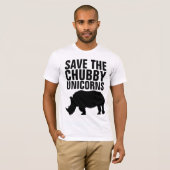 丸救太のユニコーンおもしろいのTシャツ Tシャツ (正面フル)