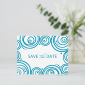 丸日付はがきを保存する 案内ポストカード (スタンド正面)