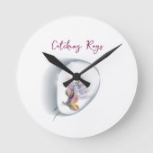 丸時計 ラウンド壁時計 (正面)