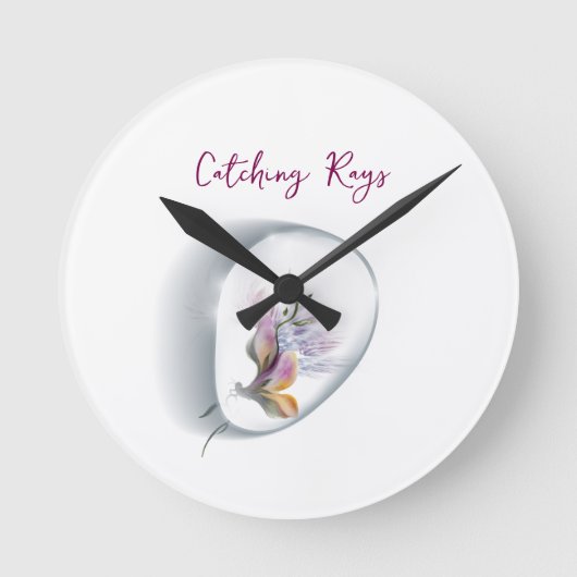 丸時計 ラウンド壁時計 (正面)